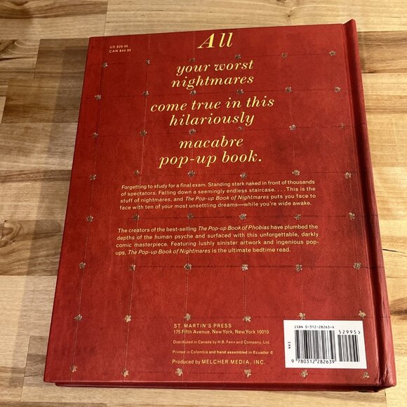 The Pop Up Book of Nightmares by Charles Melcher (2001, Hardcover) - Picture 14 of 14